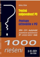 1000 riešení 9-10/2021 – Trestná zodpovednosť právnických osôb