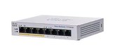 Cisco switch CBS110-8PP-D, 8xGbE RJ45, fanless, PoE, 32W