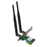 Tenda E30 - Wireless-AX PCIe Adapter, 802.11ac/a/b/g/n/ax, Bluetooth 5.0, 3000 Mb/s, 2x Ext. Ant. 5 dBi