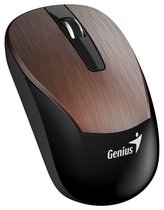 GENIUS myš GENIUS ECO-8015/ 1600 dpi/ dobíjecí/ bezdrátová/ kávová