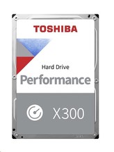 TOSHIBA HDD X300 4TB, SATA III, 7200 rpm, 128MB cache, 3,5\", BULK