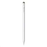 Baseus Smooth kapacitní stylus (aktivní & pasivní verze) bílá + Type-C kabel 0,5m