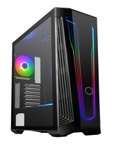 Cooler Master case MasterBox 540, Mid Tower, ATX, USB3.2, USB-C, bez zdroje, průhledná bočnice, černá