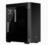 CORSAIR case 110R Tempered Glas, Mid-Tower Gaming, černá, průhledná bočnice, bez zdroje