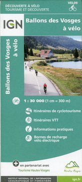 Ballons Vosges vélo 1:100 000