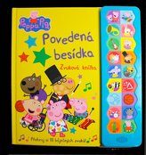 Peppa Pig - Povedená besídka: Zvuková knížka s 18 báječnými zvuky!