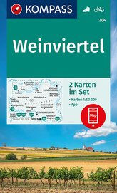 KOMPASS Wanderkarte Weinviertel 1:50 000  LZ bis 2026
