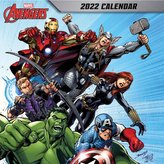 Kalendář 2022 Avengers - nástěnný