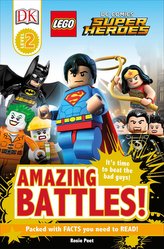 DK Readers L2: Lego(r) DC Comics Super Heroes: Amazing Battles!: It\'s Time to Beat the Bad Guys!