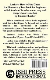 Lasker\'s How To Play Chess: An Elementary Text Book for Beginners which teaches Chess by a new, easy and comprehensive method