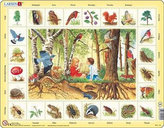 Puzzle MAXI - Život v lese/48 dílků