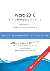 Word 2010 - Einführungskurs Teil 1