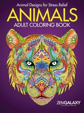 Adult Coloring Book: Animals: Calming Animal Designs