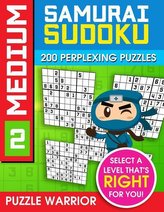 Medium Samurai Sudoku: 200 Perplexing Puzzles