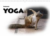 Tierisches Yoga (Wandkalender 2022 DIN A4 quer)