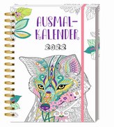 Ausmalkalender 2022 - Buchkalender