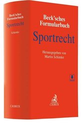 Beck\'sches Formularbuch Sportrecht