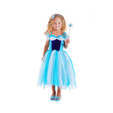 Dětský kostým princezna modrá (M)