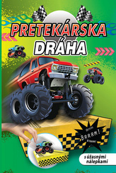 Pretekárska dráha s úžasnými nálepkami