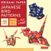 Origami Paper - Japanese Bird Patterns - 6 3/4\" - 48 Sheets