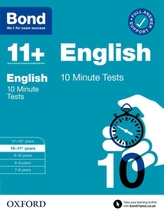 Bond 11+: Bond 11+ 10 Minute Tests English 10-11 years