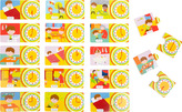 Small Foot Dřevěné puzzle Hodiny