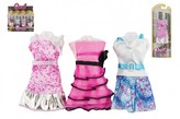 Oblečky/Šaty pro panenky 10-13cm 6 druhů (1 kus)