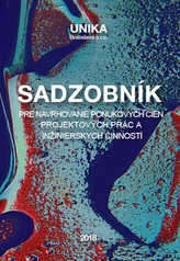  Sadzobník pre navrhovanie ponukových cien projektových prác a inžinierskych činností 2018 
