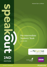 Speakout Pre-Intermediate Students´ Book with DVD-ROM and MyEnglishLab Access Code Pack