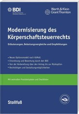 Modernisierung des Körperschaftsteuerrechts