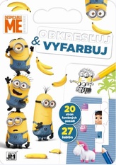  Obkresľuj a vyfarbuj - Mimoni 