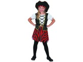 Šaty na karneval - pirátka, 130-140 cm