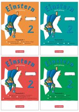 Einstern Mathematik 02 Leicht gemacht. Themenhefte 1-4, Diagnoseheft und Kartonbeilagen im Paket - Verbrauchsmaterial