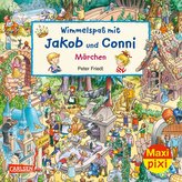 Maxi Pixi 377: VE 5: Wimmelspaß mit Jakob und Conni: Märchen (5 Exemplare)