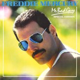 Oficiální sběratelský kalendář 2022: Freddie Mercury - Mr. Bud Guy LP replika (31,2 x 31,2 cm)