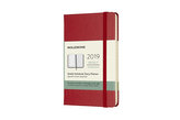 Moleskine: Plánovací zápisník 2019 tvrdý červený S