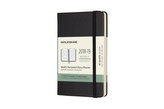 Moleskine: Horizontální diář 2018-2019 tvrdý černý S