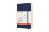 Moleskine: Diář 2019 denní měkký modrý L 