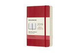 Moleskine: Diář 2019 denní měkký červený S
