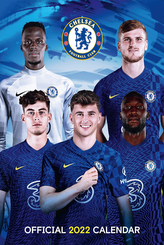Oficiální kalendář 2022: FC Chelsea (A3 29,7 x 42 cm)