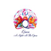 Oficiální sběratelský kalendář 2022: Queen - A Night At The Opera LP replika (31,2 x 31,2 cm)