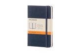 Moleskine: Zápisník tvrdý linkovaný modrý L