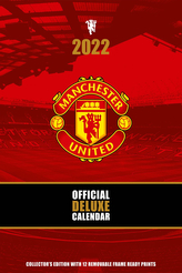 Deluxe kalendář 2022: FC Manchester United (42 x 29,7 cm)