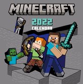 Oficiální kalendář 2022: Minecraft: Character Select (SQ 30,5 x 30,5|61 cm)