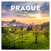 Poznámkový kalendář Praha letní 2019