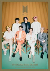 Deluxe kalendář 2022 BTS: Bangtan Boys (42 x 29,7 cm)