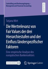 Die Wertrelevanz von Fair Values der drei Hierarchiestufen und der Einfluss länderspezifischer Faktoren