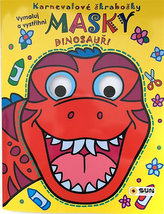 Dinosauři - Karnevalové škrabošky Masky