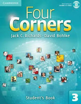 Four Corners 3: Student´s Book with CD-ROM + Online Workbook