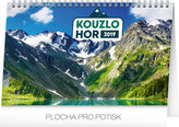 Kalendář stolní 2019  - Kouzlo hor, 23,1 x 14,5 cm